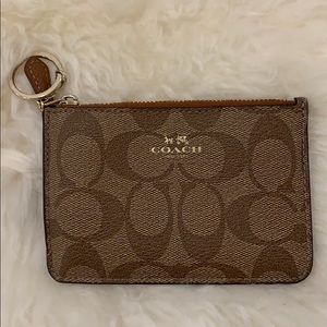 📌 Coach Pattern Mini Card/ Wallet Purse
